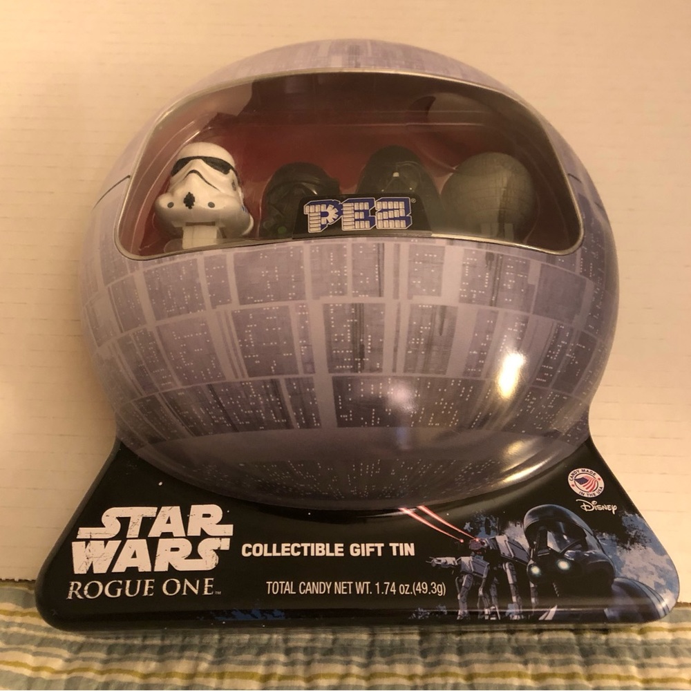Pez Star Wars Rogue One collectible, gift tin